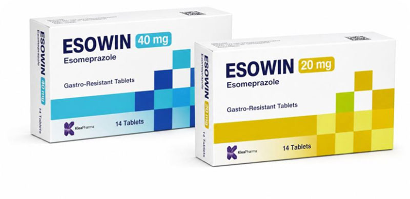 Esowin esomeprazole gastro-resistant capsules pack