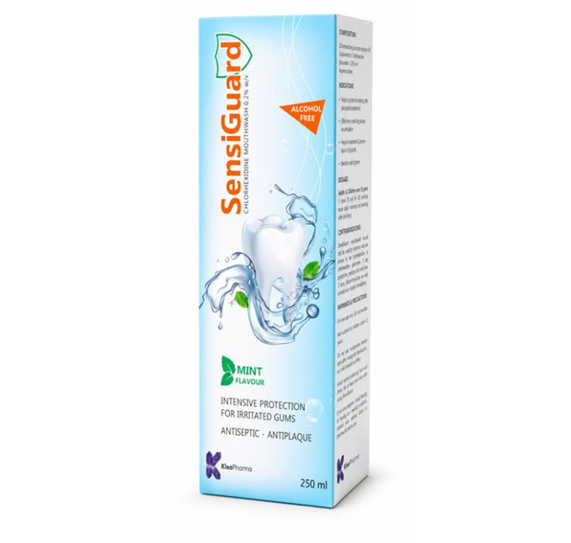 SensiGuard 0.2% chlorhexidine mouthwash pack