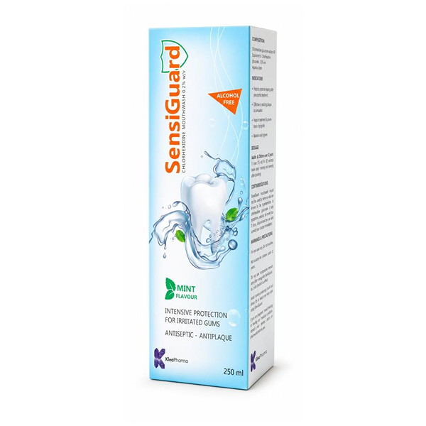 SensiGuard 0.2% chlorhexidine mouthwash pack