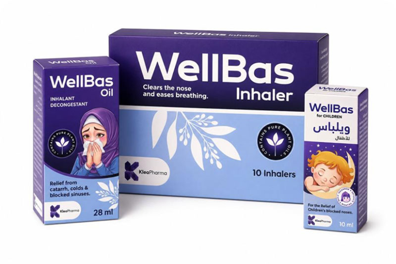 Wellbas essential oil blend and pocket inhaler pack